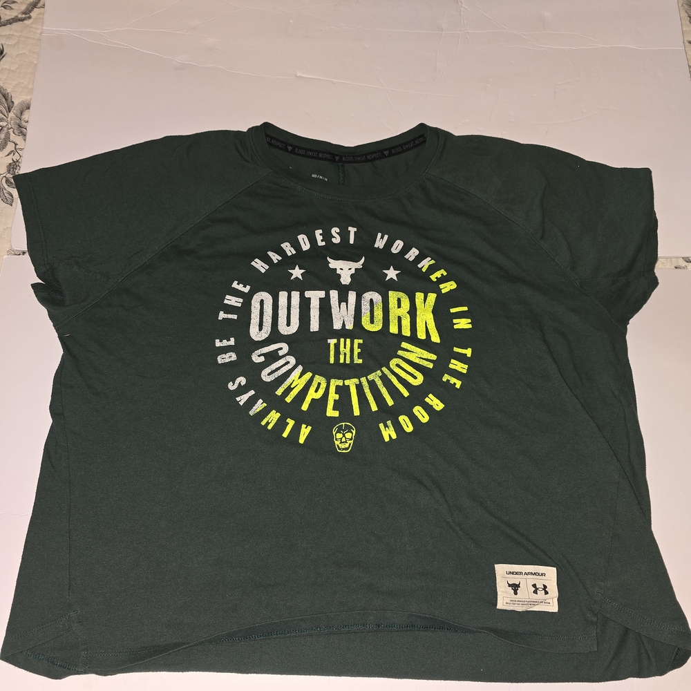 Under Armour Men's Green Graphic T-Shirt